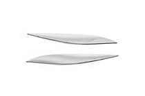 BMW 3 Series E90/E91 2005-2011 Chrome Hood Eyelids (Headlight Brows) photo 3