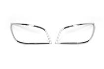 BMW 5 Series E60/E61 2003-2010 Chrome Tail Light Covers (2 pcs, plastic) photo 3