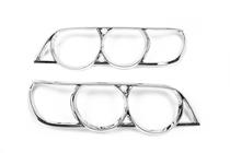BMW X5 E53 1999–2006 Chrome Headlight Covers (1999-2003) photo 2