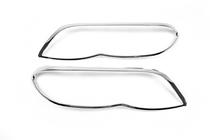 BMW X5 E53 1999–2006 Chrome Headlight Covers (2003-2006) photo 2