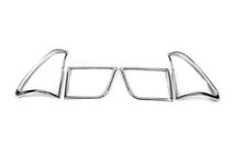 BMW X5 E53 1999–2006 Chrome Tail Light Covers (Plastic) photo 2