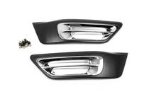 Honda CRV 2001-2006 Chrome Fog Light Covers (2 pcs, plastic) photo 2