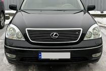 Lexus LS 2001-2006 Headlight Covers Chrome (2 pcs, Plastic) photo 1