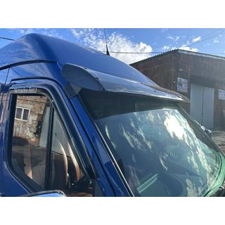 Windshield visor (black gloss, 5mm) photo 4
