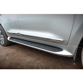 Side steps with LED (design 2015-2020) Toyota Land Cruiser 200 2007-2021 photo 2