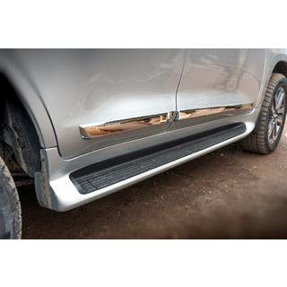 Side steps with LED (design 2015-2020) Toyota Land Cruiser 200 2007-2021 photo 1