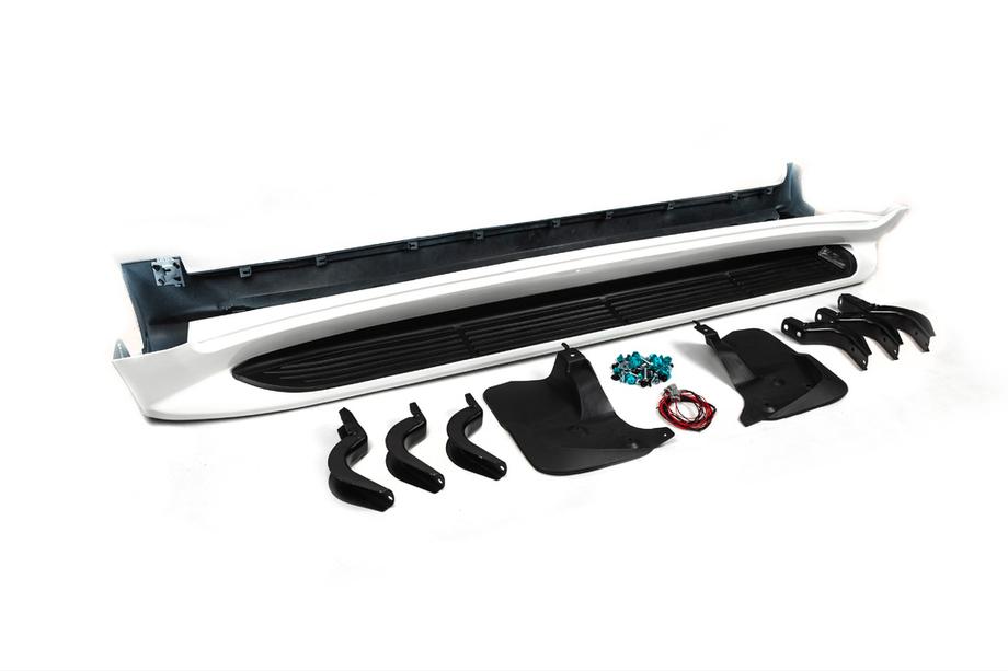 Toyota Land Cruiser 200 2007-2021 Side steps with LED (design 2015-2020) Photo 7