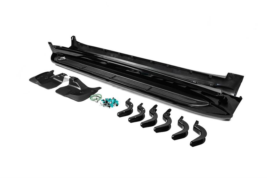 Toyota Land Cruiser 200 2007-2021 Side steps with LED (design 2015-2020) Photo 11