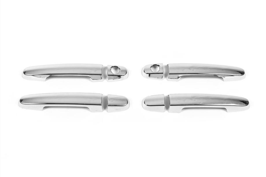 Daihatsu Materia 2006-2012 Chrome Door Handle Covers (4 pcs, Stainless Steel) Image