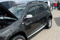 Dacia Duster 2008-2018 Window Deflectors (4 pcs, HIC) photo 2