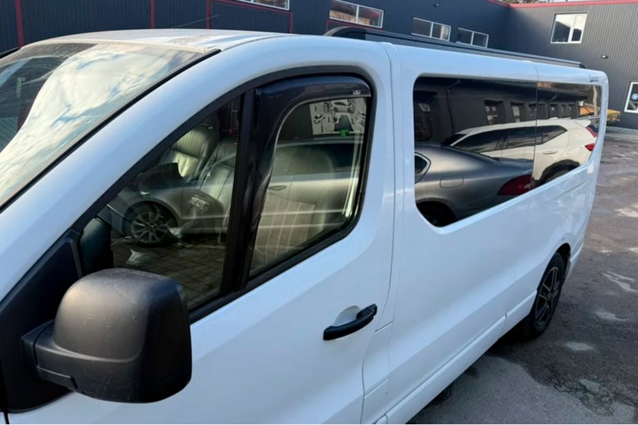 Fiat Talento 2016- In-channel window deflectors (2 pcs, HIC) Photo 2