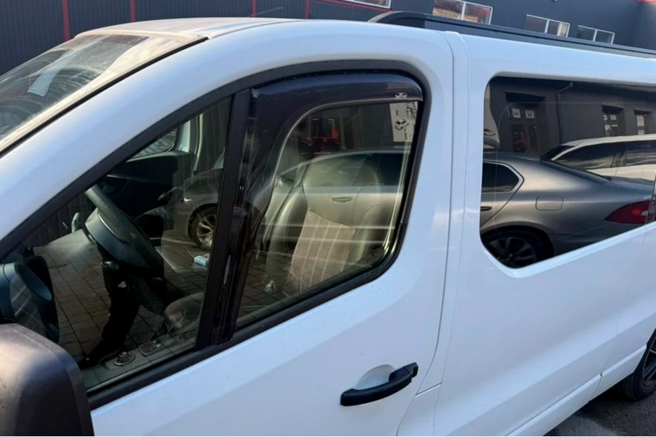 Fiat Talento 2016- In-channel window deflectors (2 pcs, HIC) Photo 1