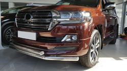 Toyota Land Cruiser 200 2007-2021 Front Bar ST014 (2015+, Stainless Steel) photo 2