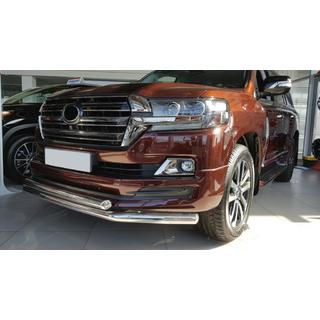 Front Bar ST014 (2015+, Stainless Steel) Toyota Land Cruiser 200 2007-2021 photo 2