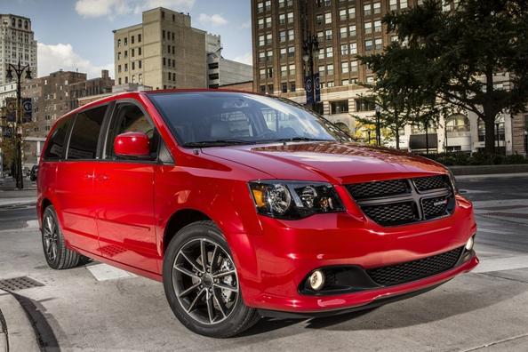 The seven-passenger minivan Dodge Grand Caravan is the fifth generation