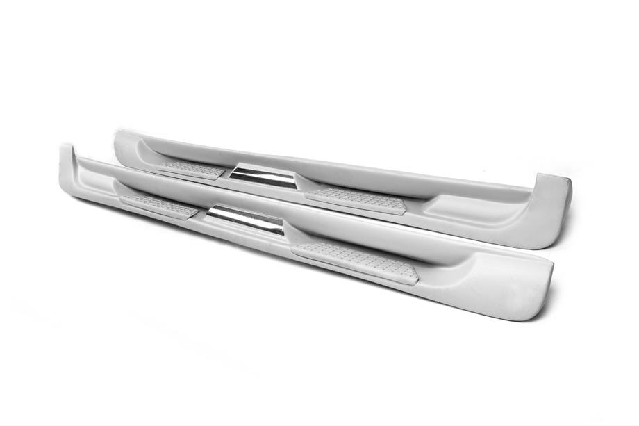 Volkswagen Caddy 2010-2015 Side Steps Sorento Type (for Painting) Image