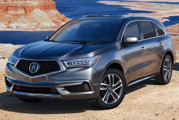 Updated crossover Acura MDX