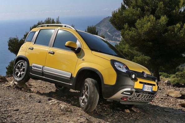 All terrain modification hatchback Fiat Panda Cross