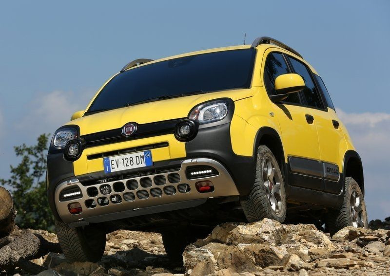 All terrain modification hatchback Fiat Panda Cross