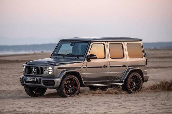 The redesigned model of the SUV Mercedes-Benz G-Class