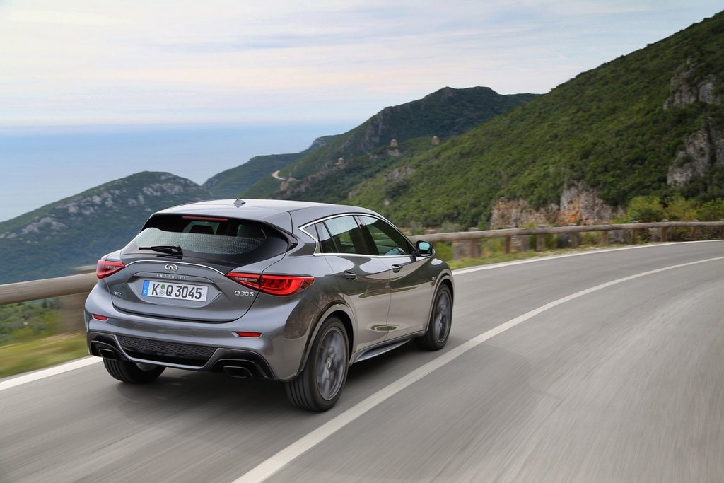 The premium hatchback Infiniti Q30