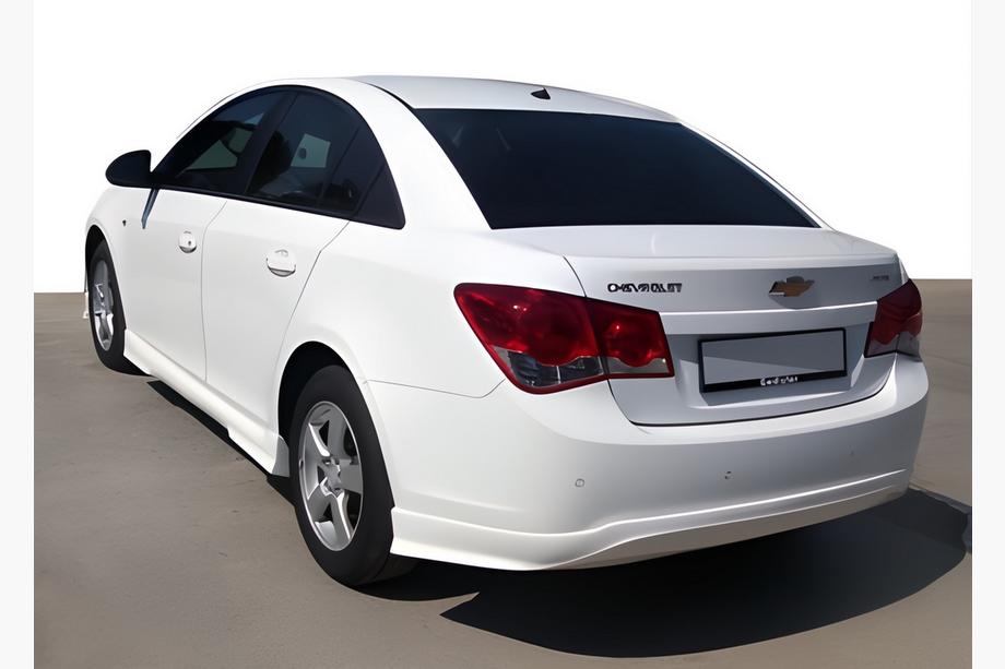 Chevrolet Cruze 2009–2015 Rear Bumper Cover SD (Meliset, primed) Image