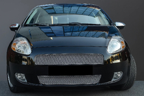 Fiat Punto Grande/EVO 2006-2018 Grille Covers (2 pcs, Stainless Steel) photo 1