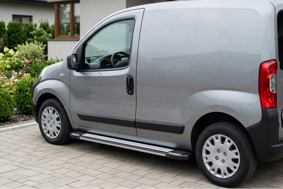 Peugeot Bipper 2008-2017 Side Steps Rainbow (2 pcs, Aluminum) Image