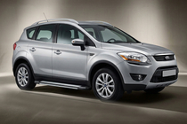 Ford Kuga 2008-2013 Side Steps Rainbow (2 pcs, aluminum) photo 1