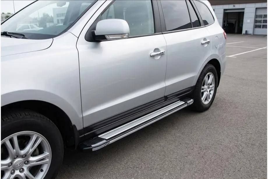 Hyundai Santa Fe 2 2006-2012 Side Steps Rainbow (2 pcs, aluminum) Image