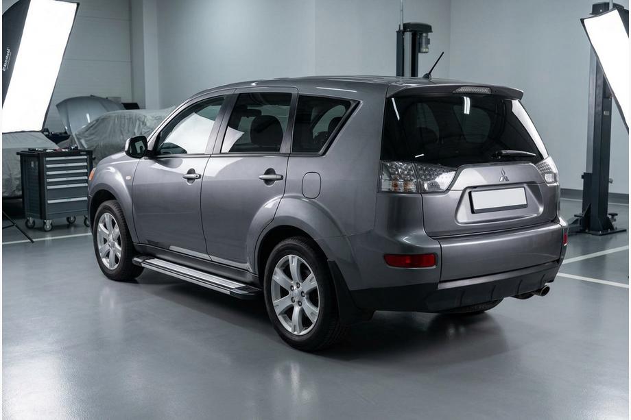 Mitsubishi Outlander 2006-2012 Side Steps Rainbow (2 pcs, aluminum) Image