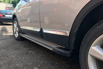 Nissan Qashqai 2007-2010 Side Steps Rainbow (2 pcs, aluminum) photo 3