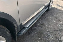Nissan Qashqai 2010-2014 Side Steps Rainbow (2 pcs, aluminum) photo 3