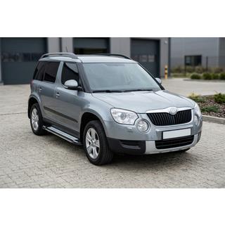 Side Steps Rainbow (2 pcs, aluminum) Skoda Yeti 2009-2017 photo 1