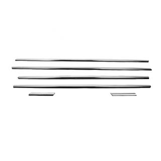 Exterior window trim stainless steel (6 pcs) Fiat Punto Grande/EVO 2006-2018 photo 3