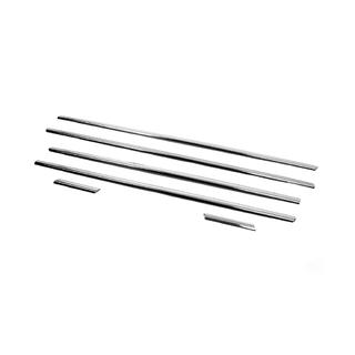 Exterior window trim stainless steel (6 pcs) Fiat Punto Grande/EVO 2006-2018 photo 2