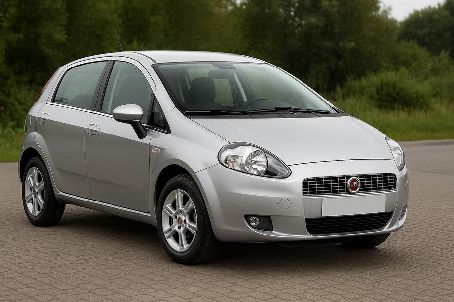 Fiat Punto Grande/EVO 2006-2018 Exterior window trim stainless steel (6 pcs) Image