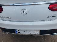 Mercedes GLE coupe C292 2015-2019 Rear bumper protector (OEM) photo 3