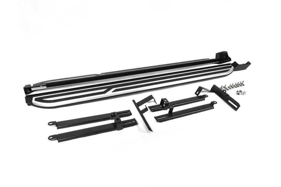 Hyundai Santa Fe 3 2012-2018 Side Steps OEM V2 (2 pcs) Image
