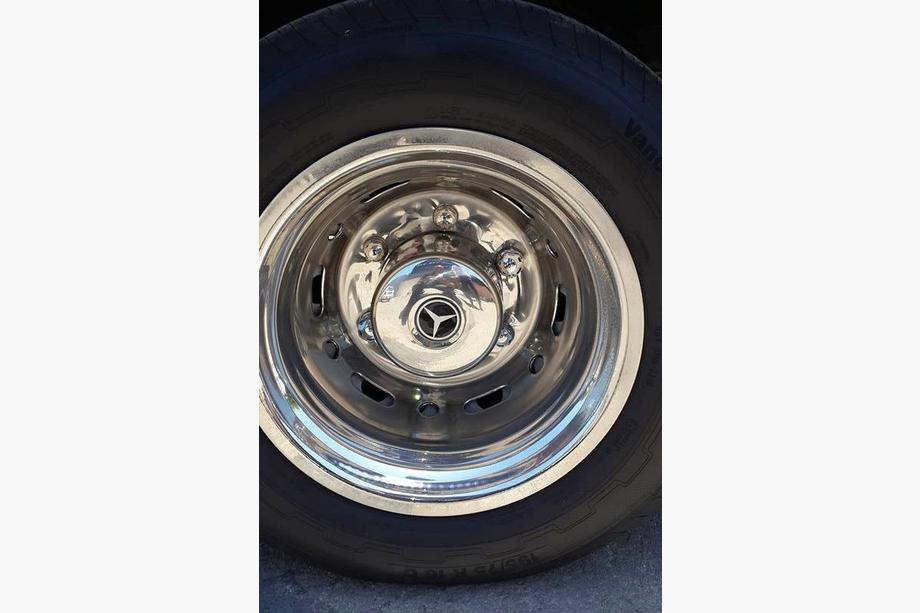 Volkswagen Crafter 2006-2016 Stainless Steel Wheel Covers Exclusive V1 (2-piece, 4 pcs) Photo 5