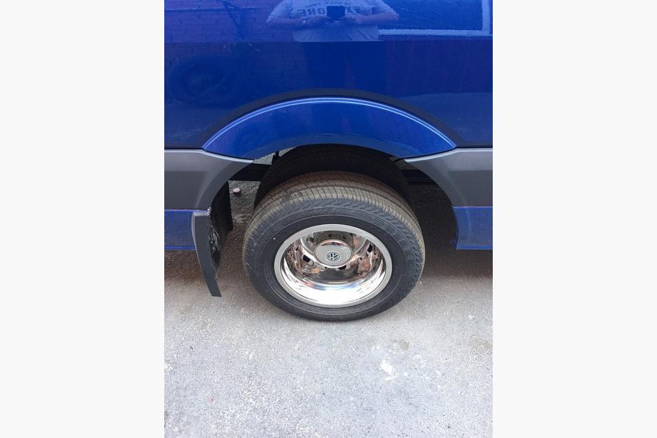 Volkswagen Crafter 2006-2016 Stainless Steel Wheel Covers Exclusive V1 (2-piece, 4 pcs) Photo 7