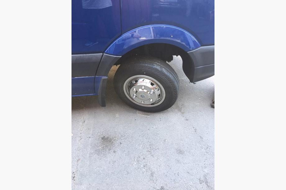 Volkswagen Crafter 2006-2016 Stainless Steel Wheel Covers Exclusive V1 (2-piece, 4 pcs) Photo 8