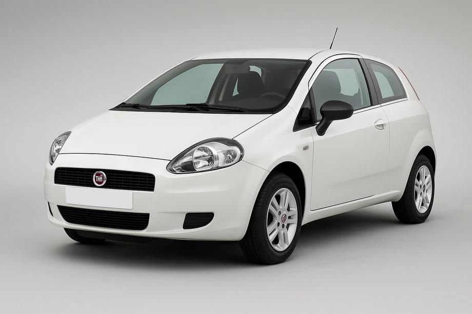 Fiat Punto Grande/EVO 2006-2018 Exterior Window Trim (Coupe, 2pcs, Stainless Steel) Image