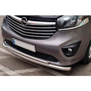 Front Bull Bar ST014 (Stainless Steel) Nissan NV300/Primastar 2016- photo 3