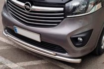 Opel Vivaro 2015-2019 Front Bull Bar ST014 (Stainless Steel) d60/42 photo 3