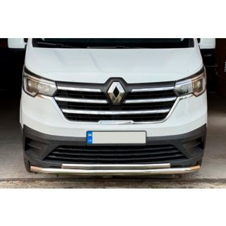 Front Bull Bar ST014 (Stainless Steel) Opel Vivaro 2015-2019 photo 1