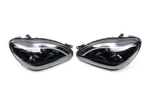 Mercedes S-сlass W220 1998-2005 Front headlights with LED daytime running lights (2 pcs) photo 4