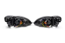 Mercedes S-сlass W220 1998-2005 Front headlights with LED daytime running lights (2 pcs) photo 2