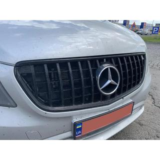 Front Grille GT Panamericana Black (2014-2023 for Vito W447) Mercedes Vito/V-class W447 2014- photo 3