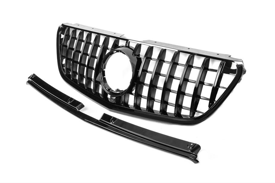 Mercedes Vito/V-class W447 2014- Front Grille GT Panamericana Black (2014-2023 for Vito W447) Photo 8